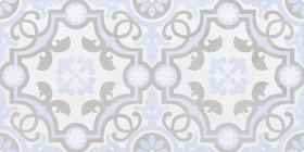 34017 Декор Depo Голубая Узор